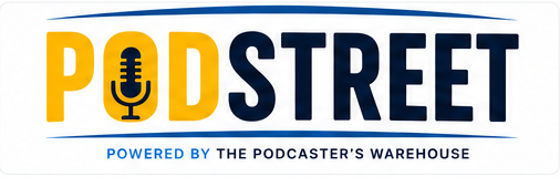 PodStreet — Powered by The Podcaster’s Warehouse