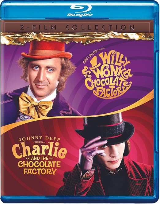 Willy Wonka and the Chocolate Factory / Charlie and the Chocolate Factory (Blu-ray Double Feature)